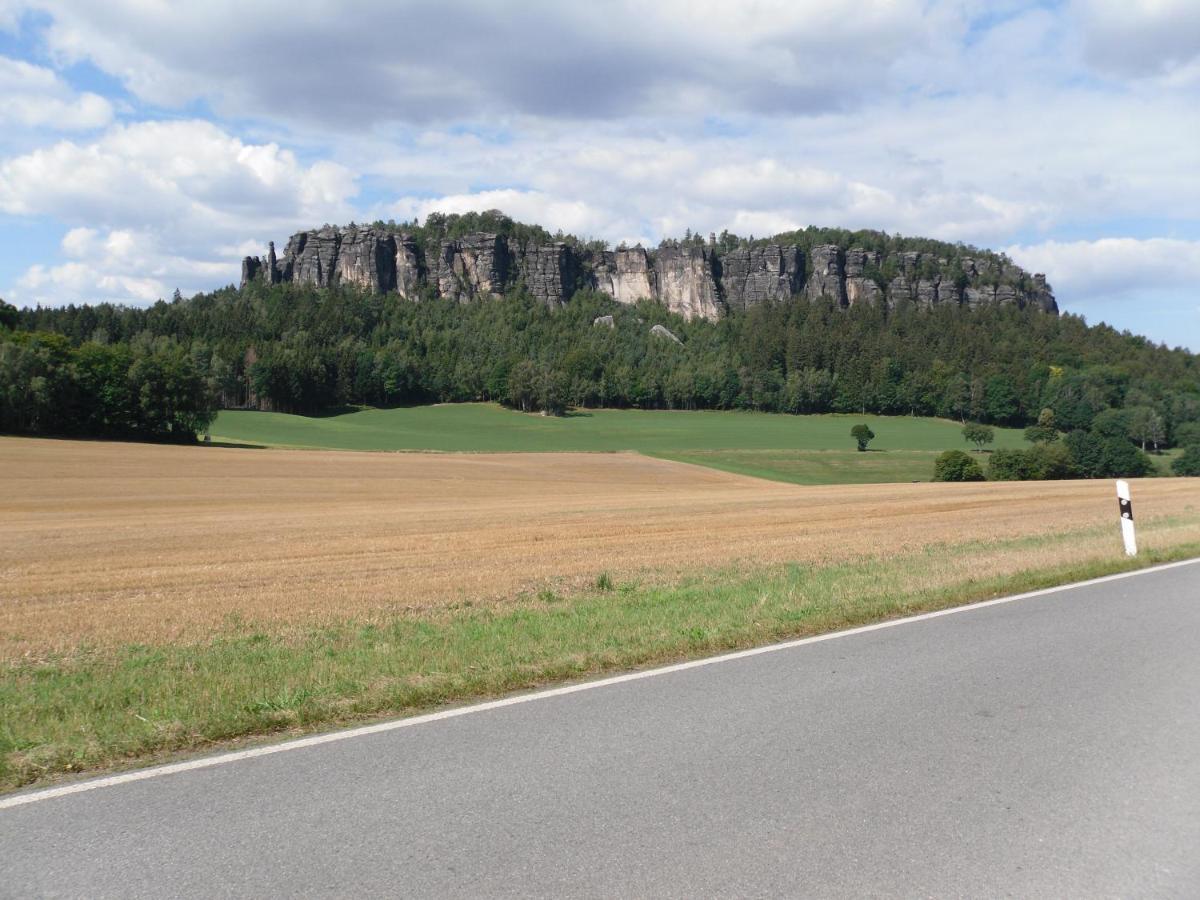 Ferienwohnung Hartmann Papstdorf Exteriör bild