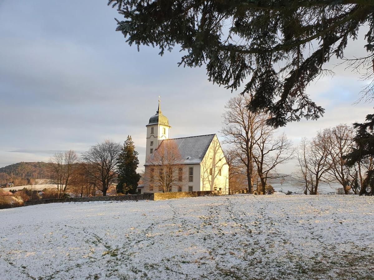 Ferienwohnung Hartmann Papstdorf Exteriör bild