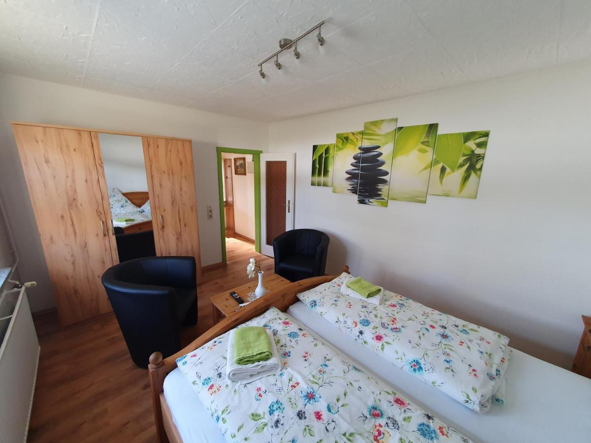 Ferienwohnung Hartmann Papstdorf Exteriör bild